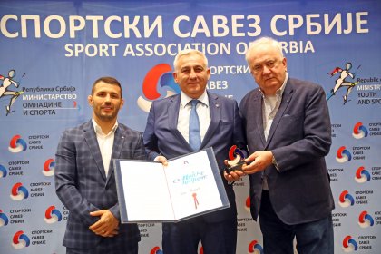 Ивану Тодорову Мајска награда за животно дело Спортског савеза Србије