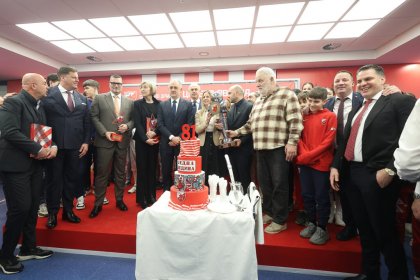 Једна једина -81. рођендан СД Црвена звезда : Милутин Вујко, Михајло Симин,  Немања Николић  и наш Џудо клуб лауреати