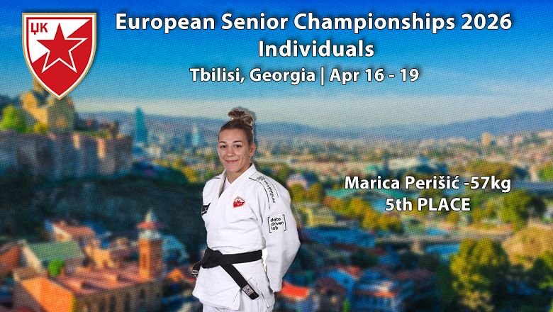 Марица Перишић на корак до медаље на Европском сениорском првенству