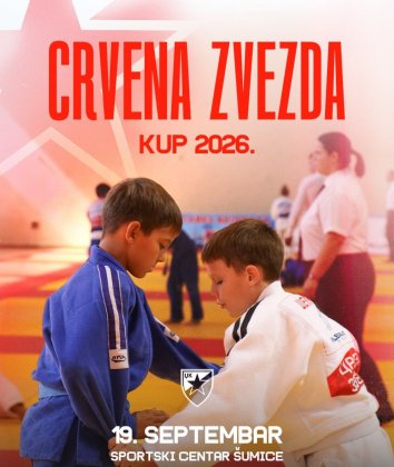 Све је спремно за празник џудоа Звездин куп  2026